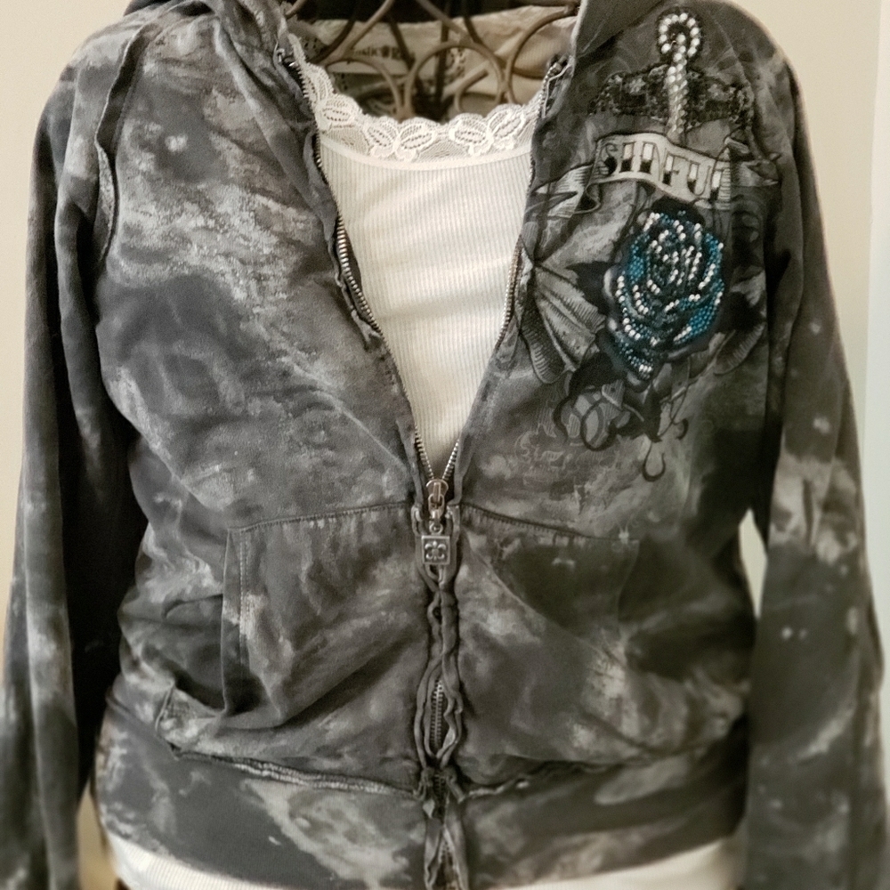 Sinful Zip Up Hoodie